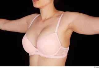 Leticia breast chest lingerie pink bra underwear 0002.jpg